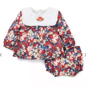 Janie and Jack The Fall Floral Matching Set